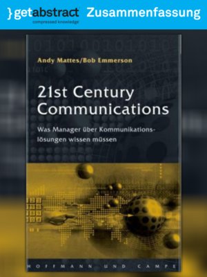 cover image of 21st Century Communications (Zusammenfassung)